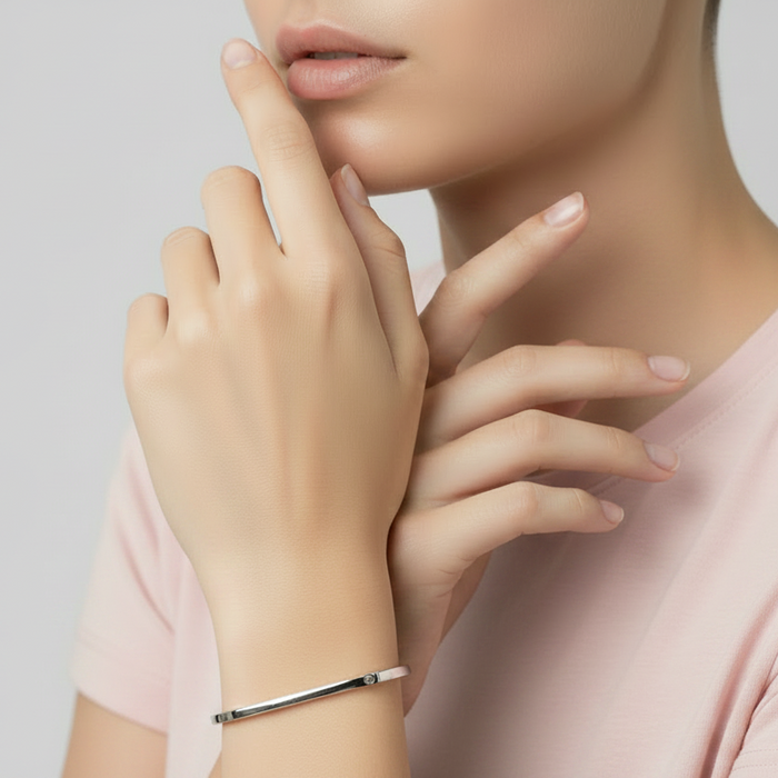 Bracciale Manetta White
