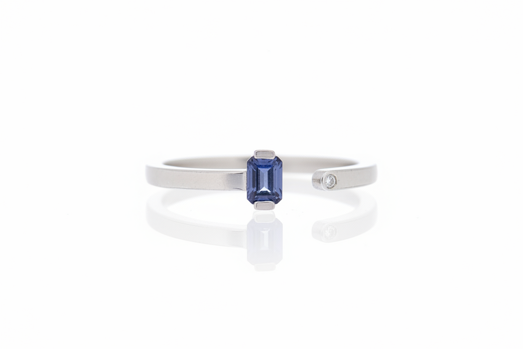 Anello Hope  Blue   Emerald