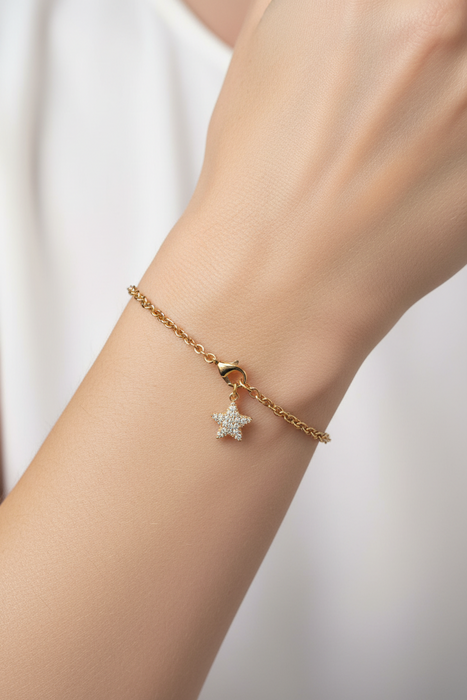 Bracciale Pink Star
