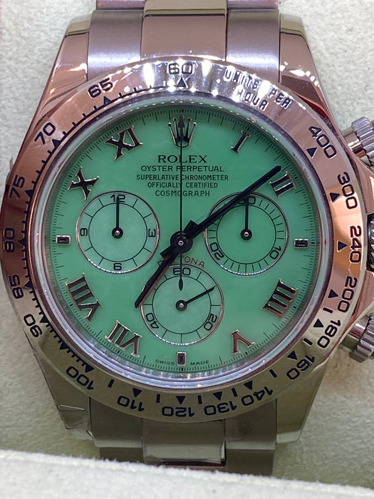 Daytona Oro Bianco 116509 Crisoprasio