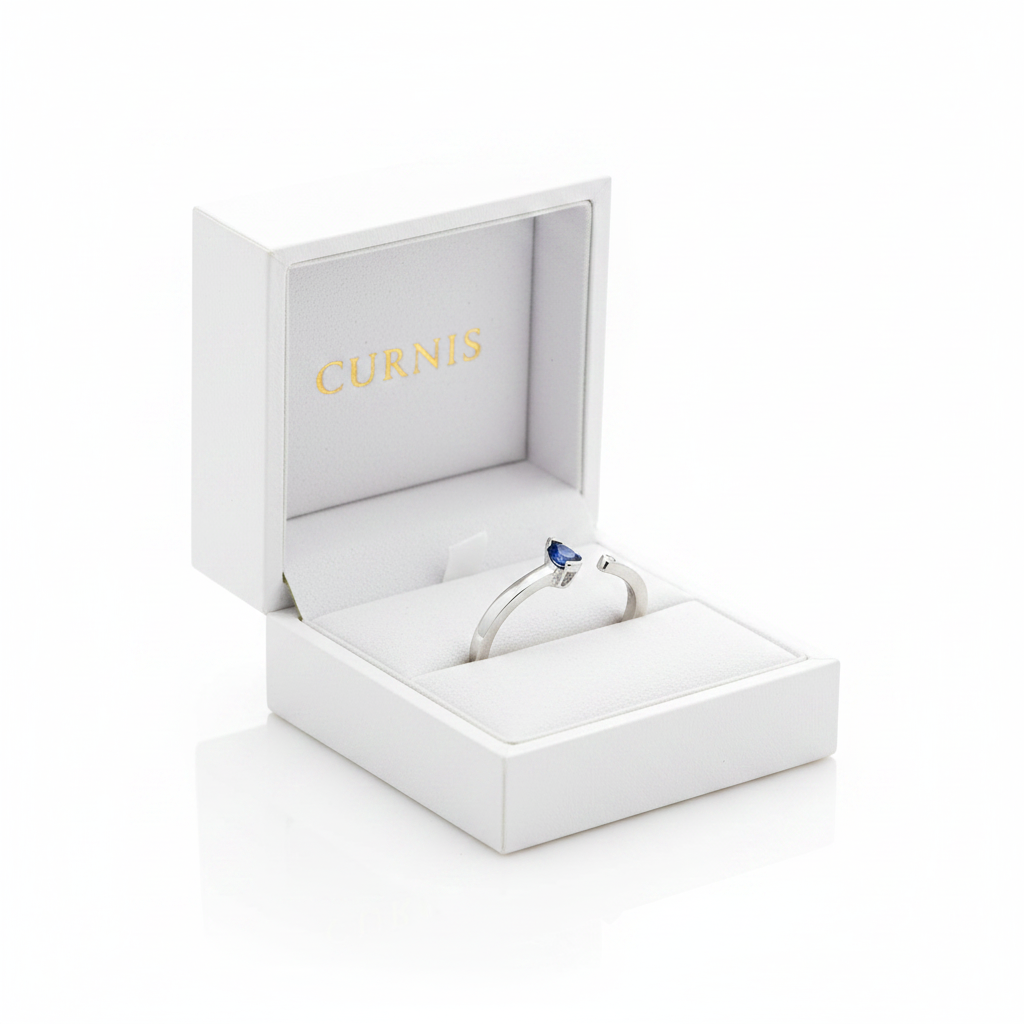 Anello  Hope Blue   Pear