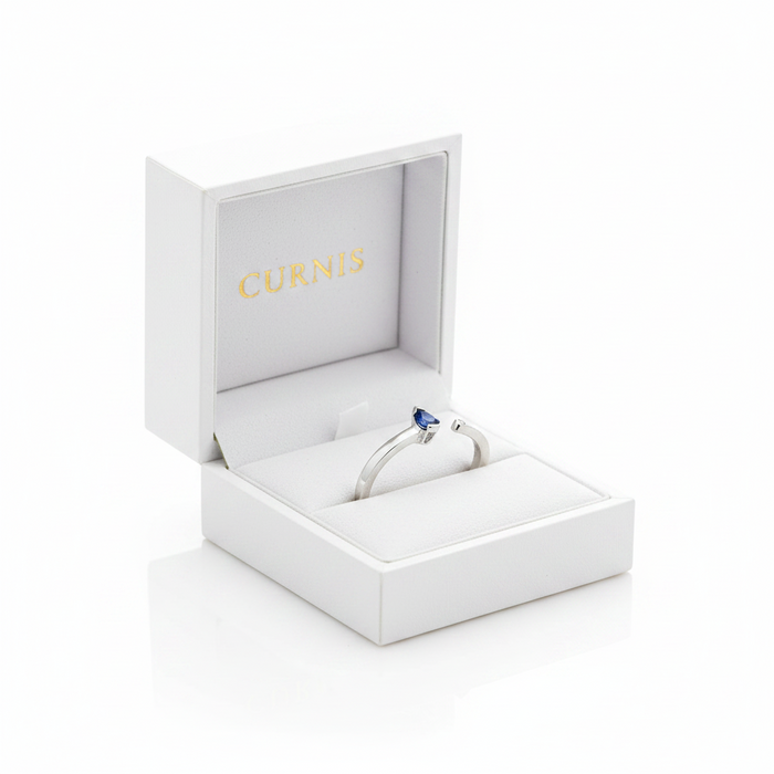 Anello  Hope Blue   Pear