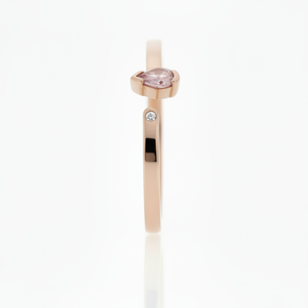 Anello Hope Pink  Pear