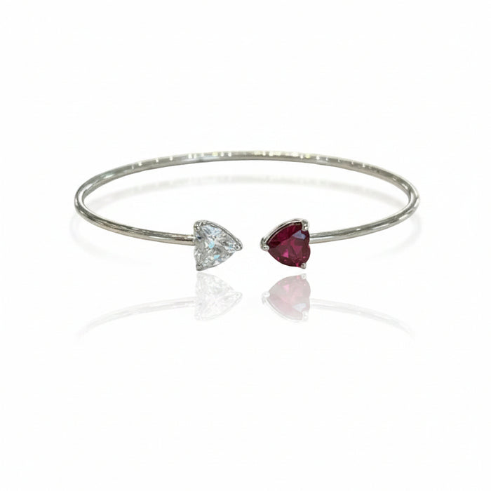 Bracciale Coeur Blanc e Rouge