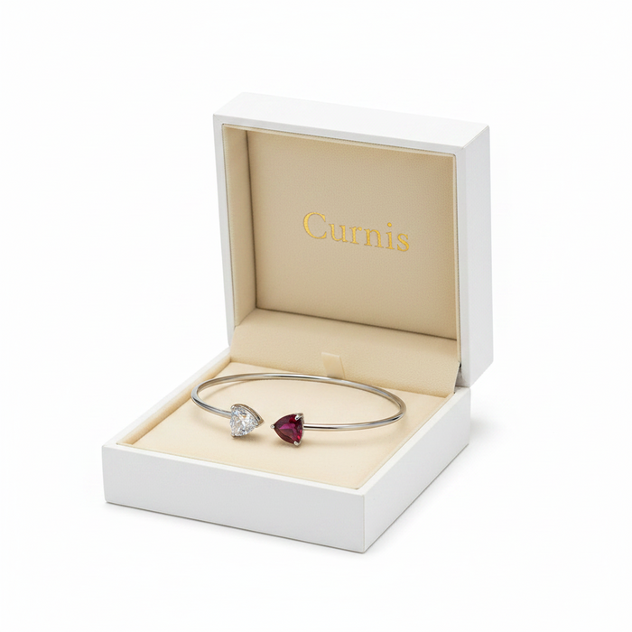 Bracciale Coeur Blanc e Rouge