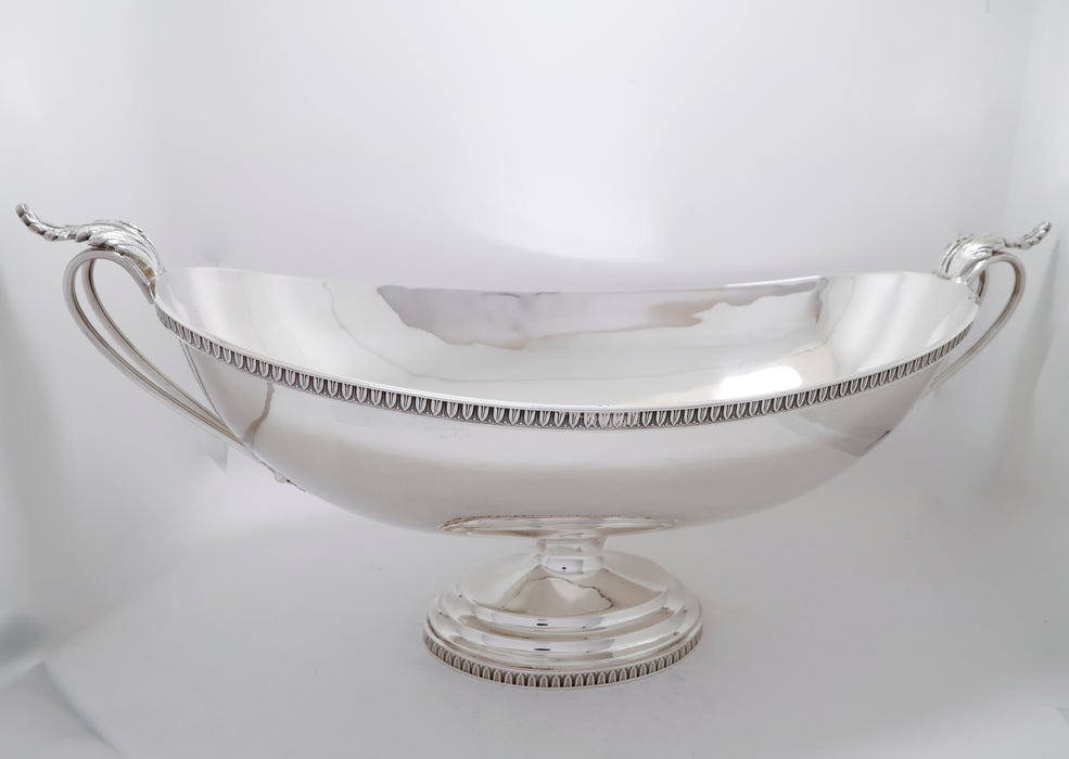 Jatte Ovale in Argento 800 con Manici – Stile San Marco