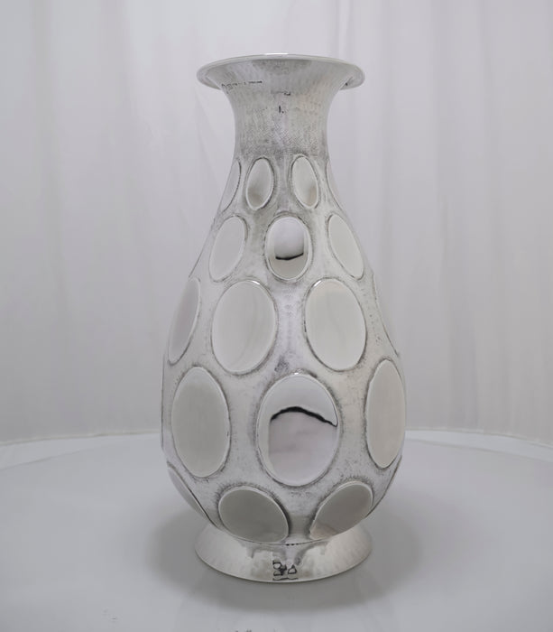 Vaso in Argento 925 con Decori Ovali – Brandimarte