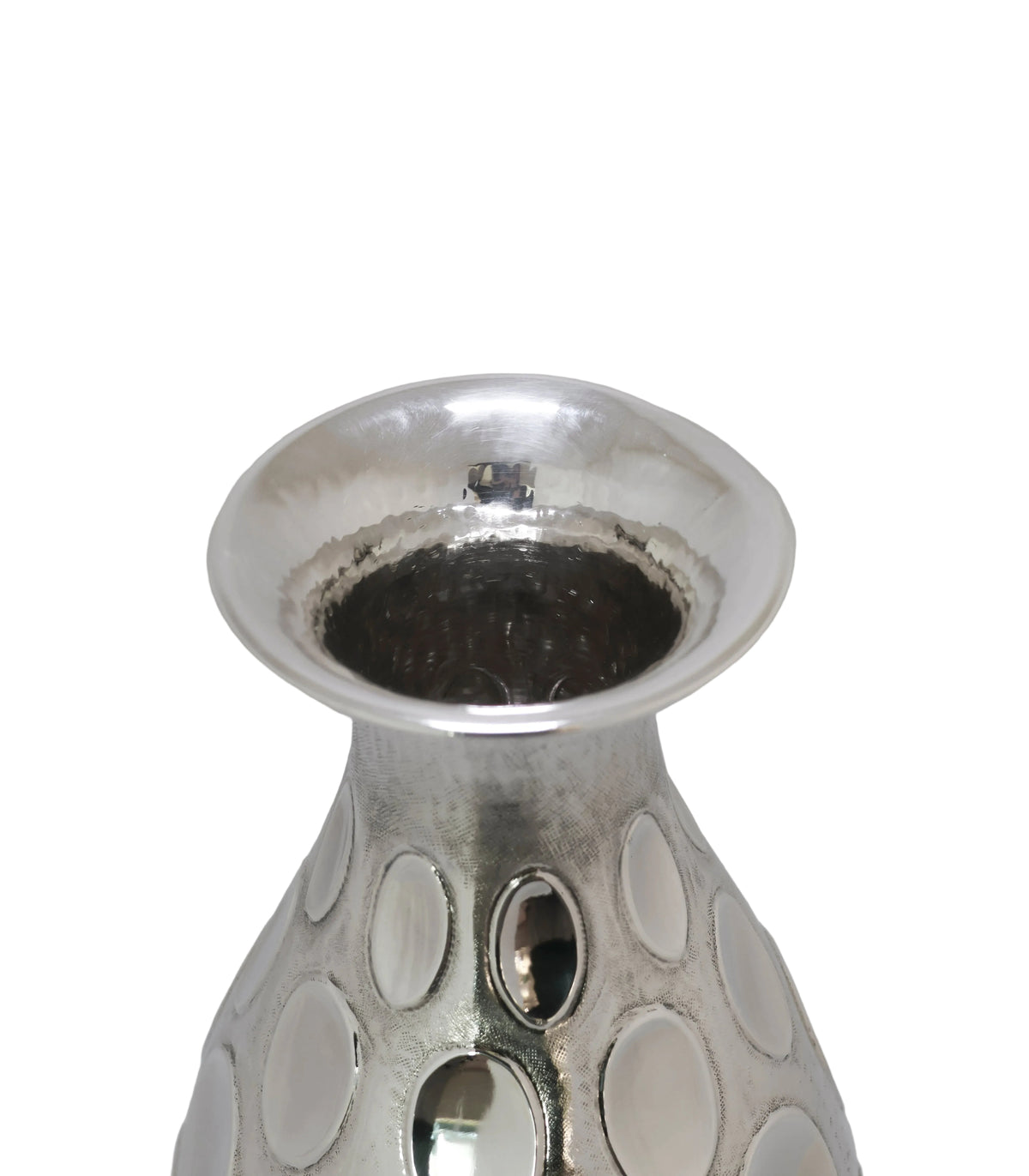 Vaso in Argento 925 con Decori Ovali – Brandimarte