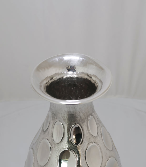 Vaso in Argento 925 con Decori Ovali – Brandimarte