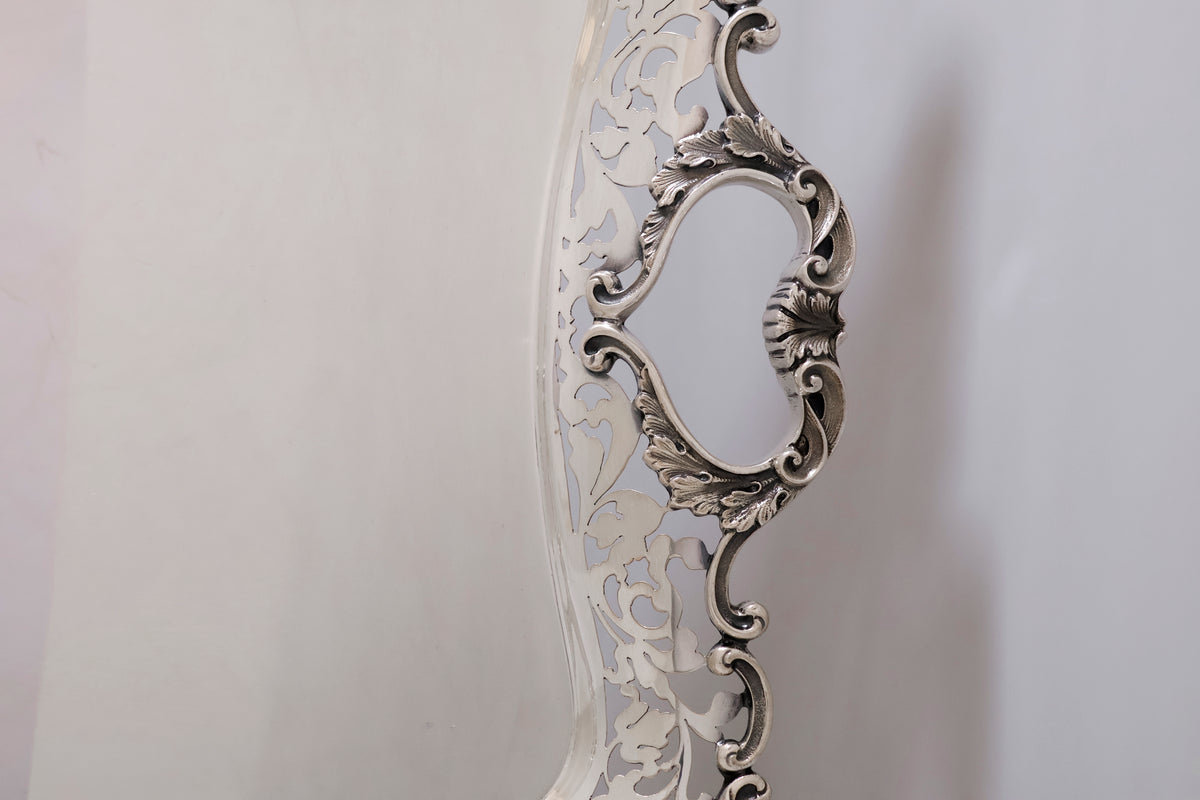 Vassoio Rettangolare in Argento 800