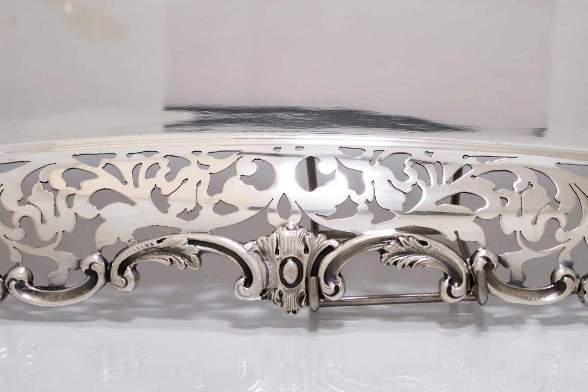Vassoio Rettangolare in Argento 800