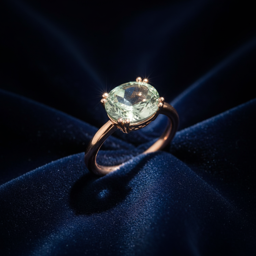Anello Caramel Oval