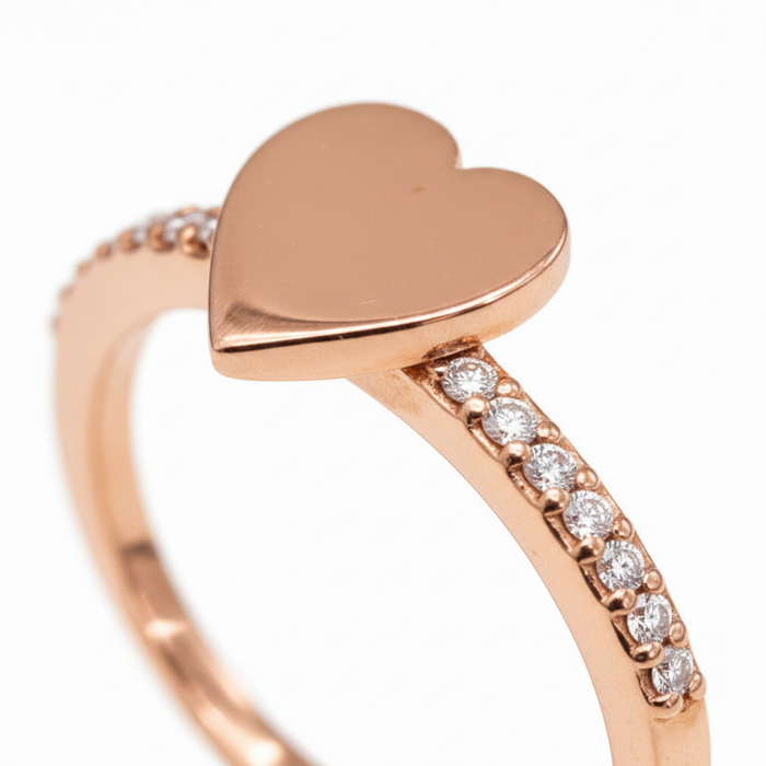 Anello Mirror Heart