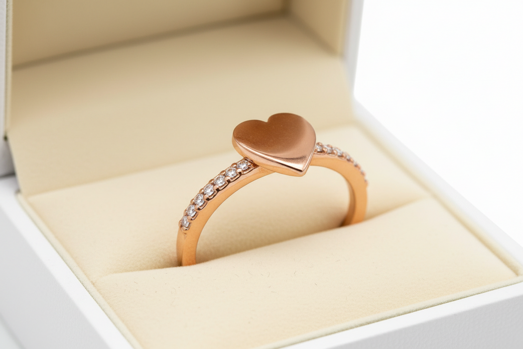 Anello Mirror Heart