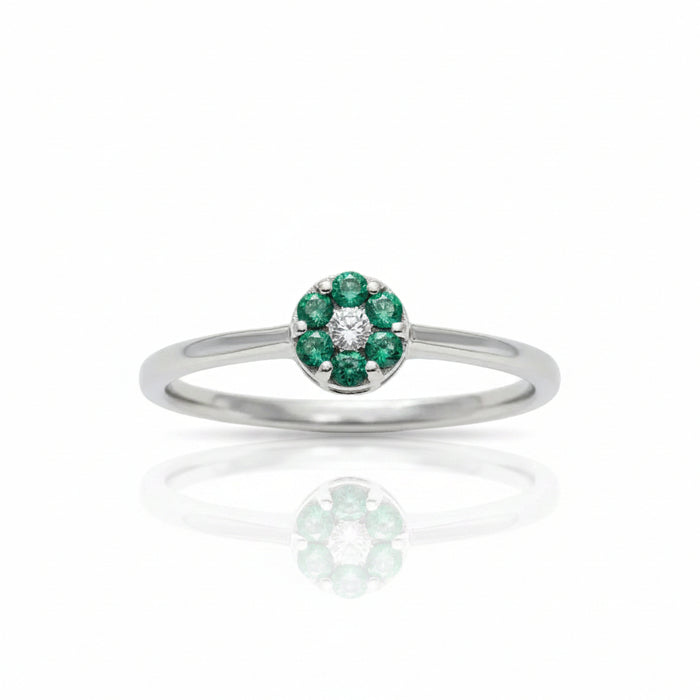 Anello Petit Fleur Vert