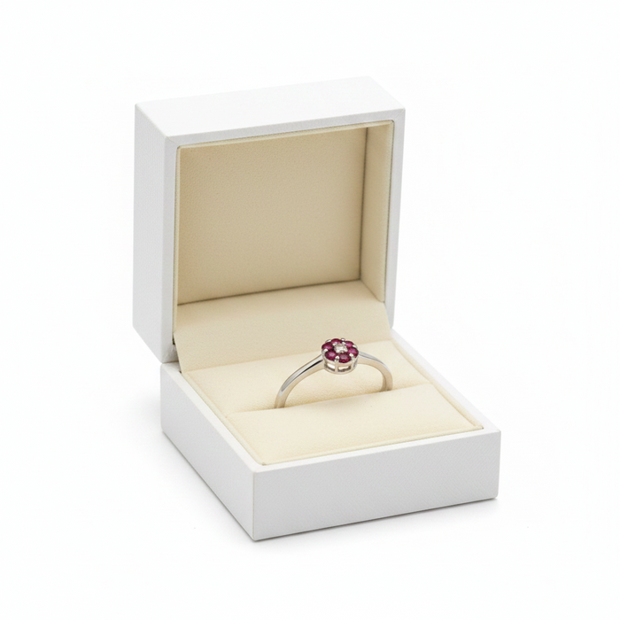 Anello Petit Fleur Rouge