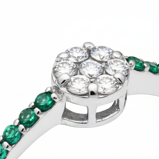 Anello Fiorellino Vert