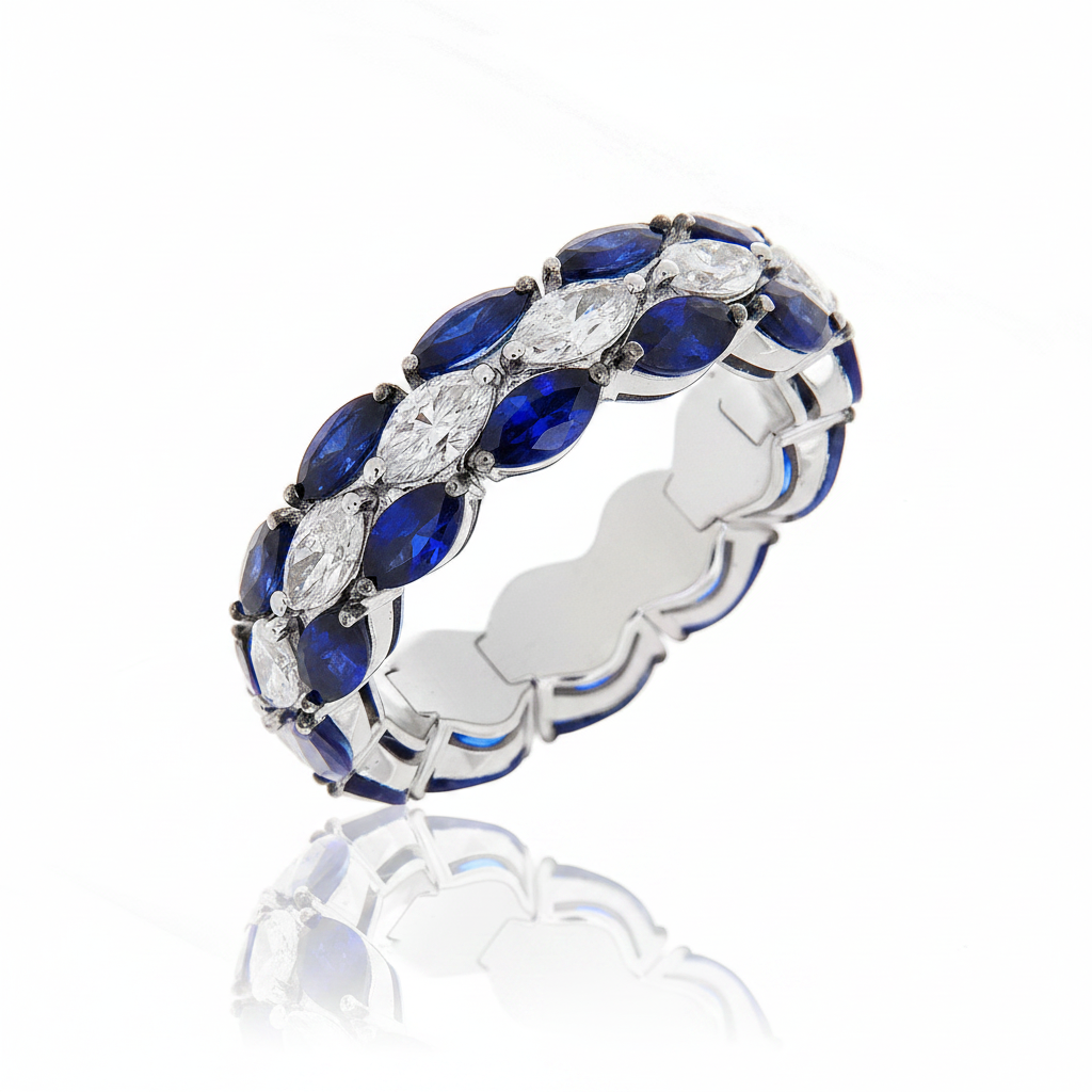 Anello Glove  Nuage Blue
