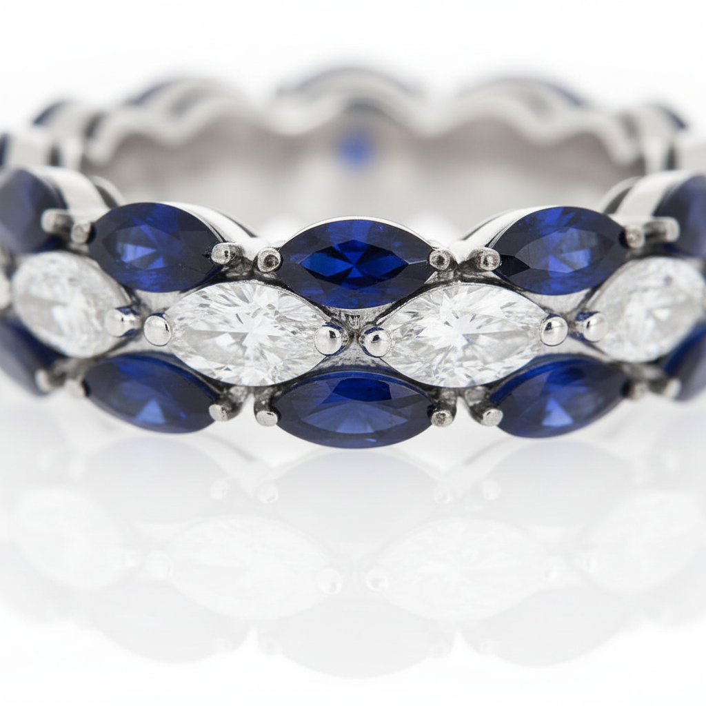 Anello Glove  Nuage Blue