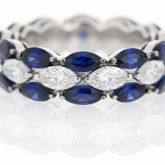 Anello Glove  Nuage Blue