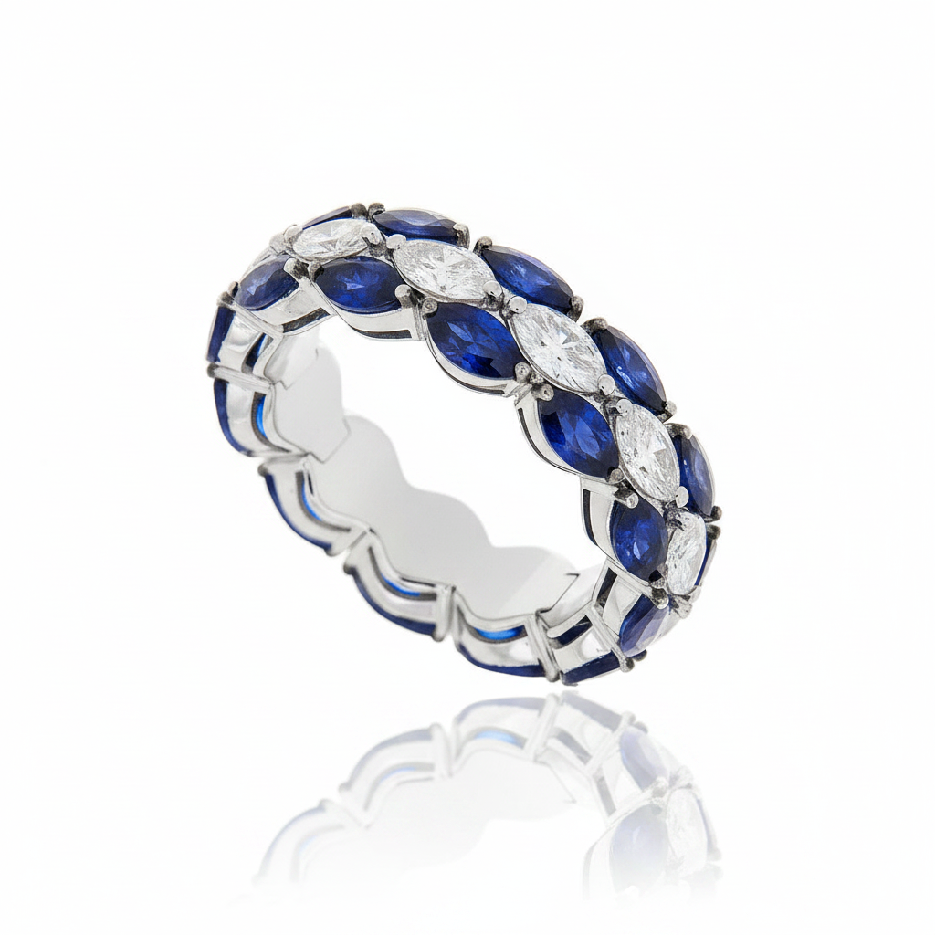 Anello Glove  Nuage Blue