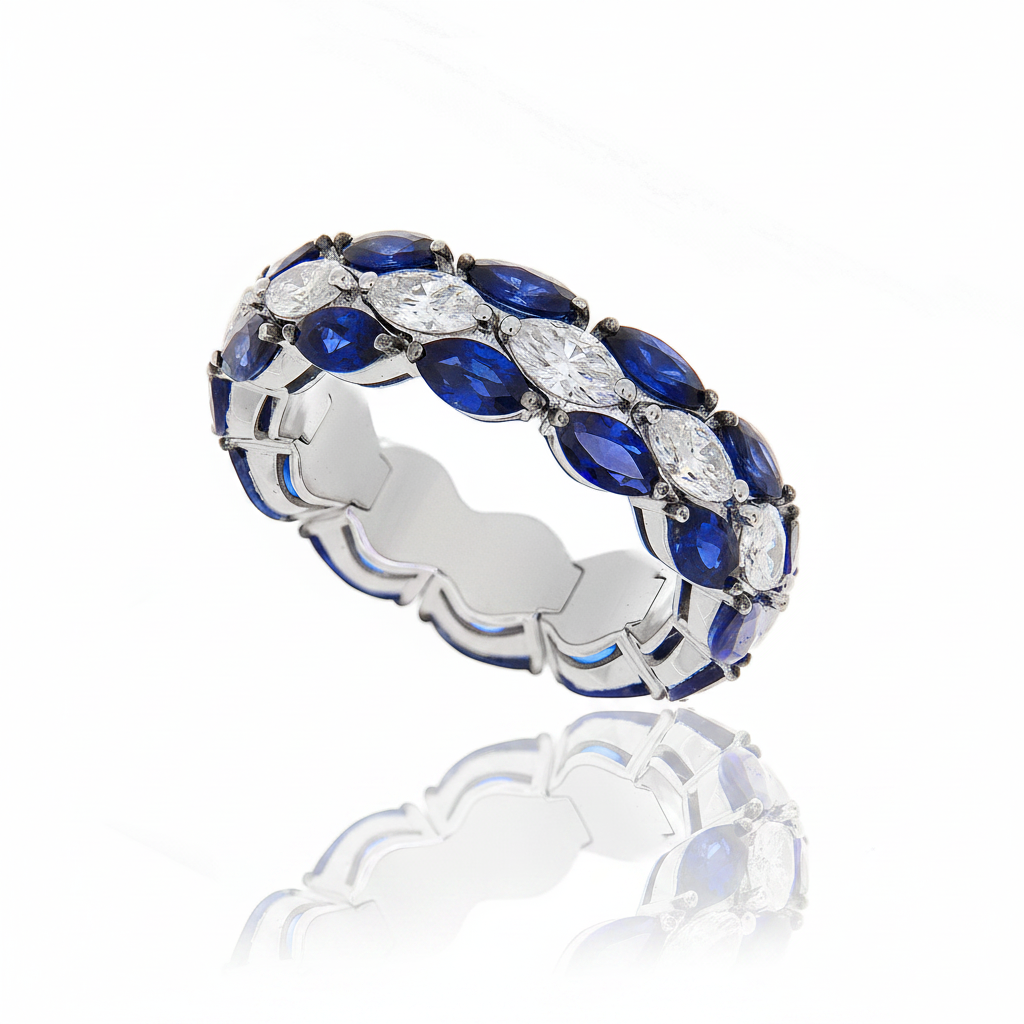 Anello Glove  Nuage Blue