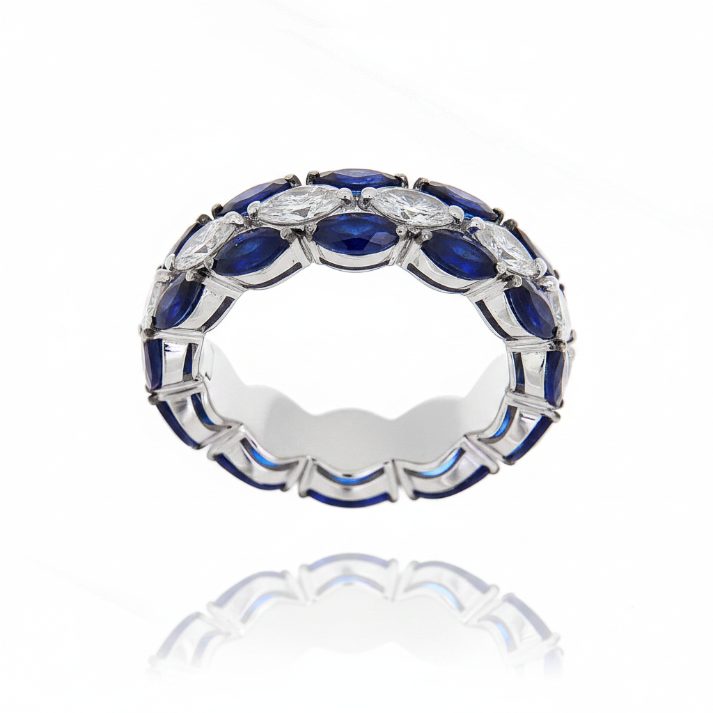 Anello Glove  Nuage Blue