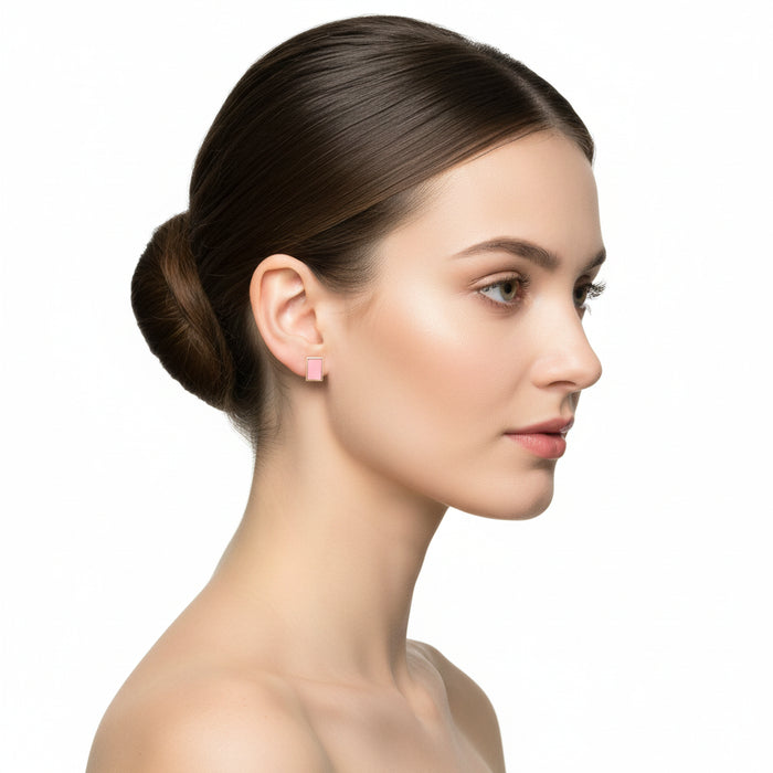 Orecchini Square Pink