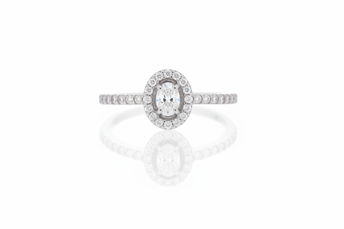 Anello Hope Diamond Oval