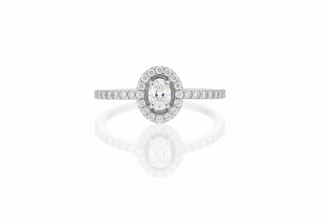 Anello Hope Diamond Oval