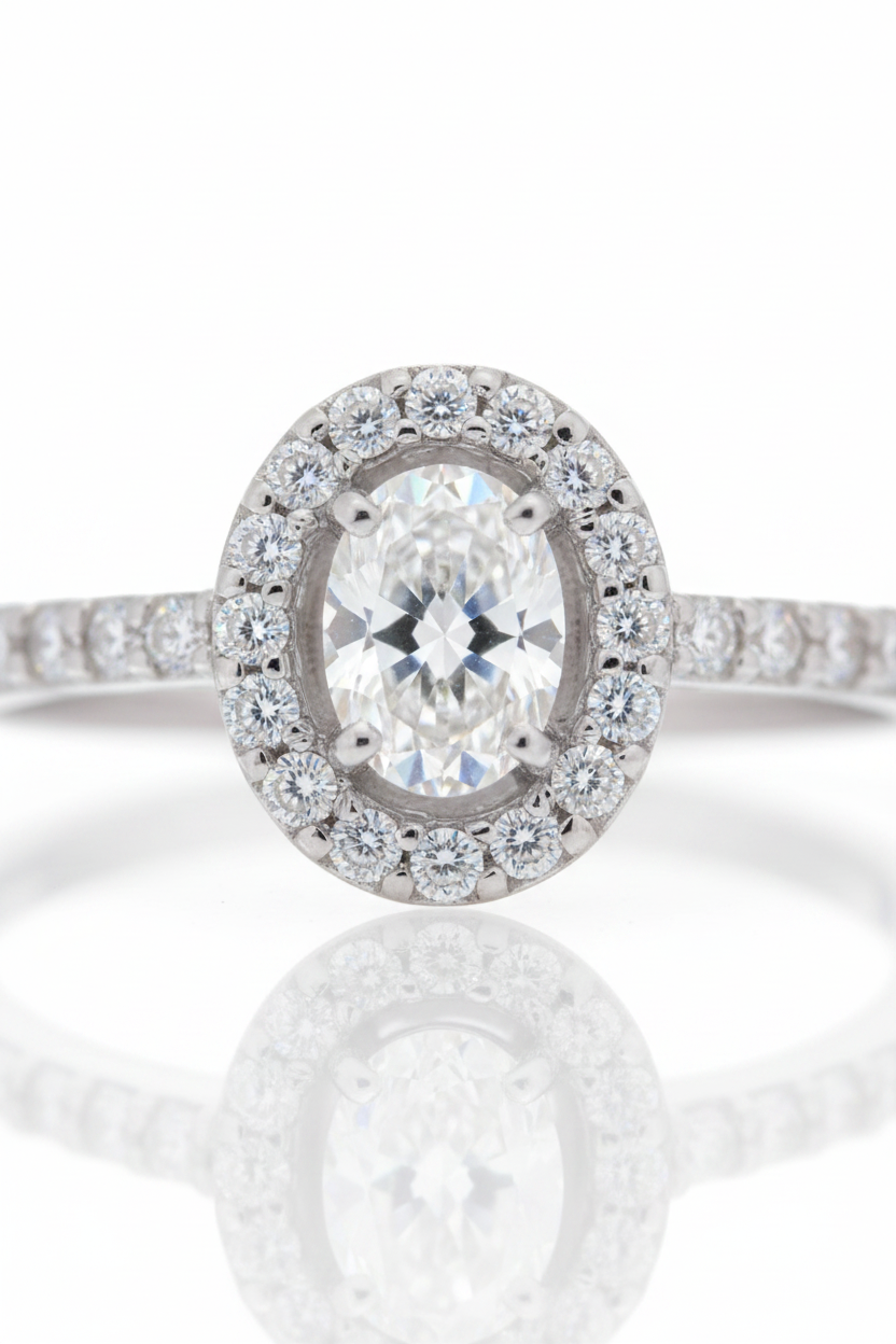 Anello Hope Diamond Oval