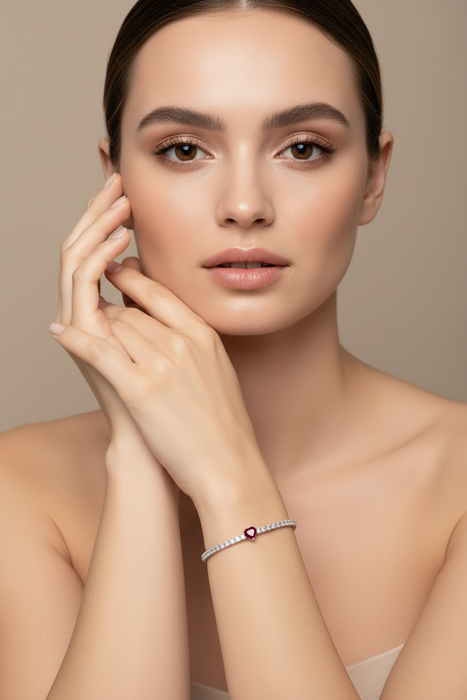 Bracciale Red Heart