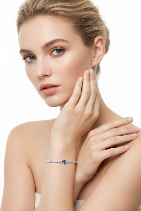 Bracciale Blue Heart