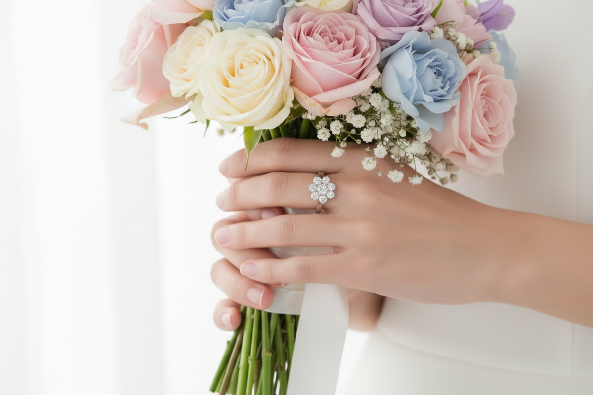 Anello Daisy Flower