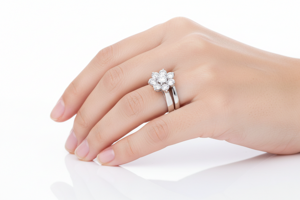 Anello Daisy Flower