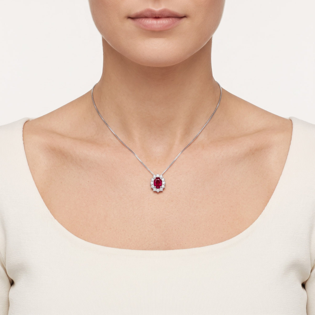 AI · Collana - Indossata da DONNA · 0,5 cm