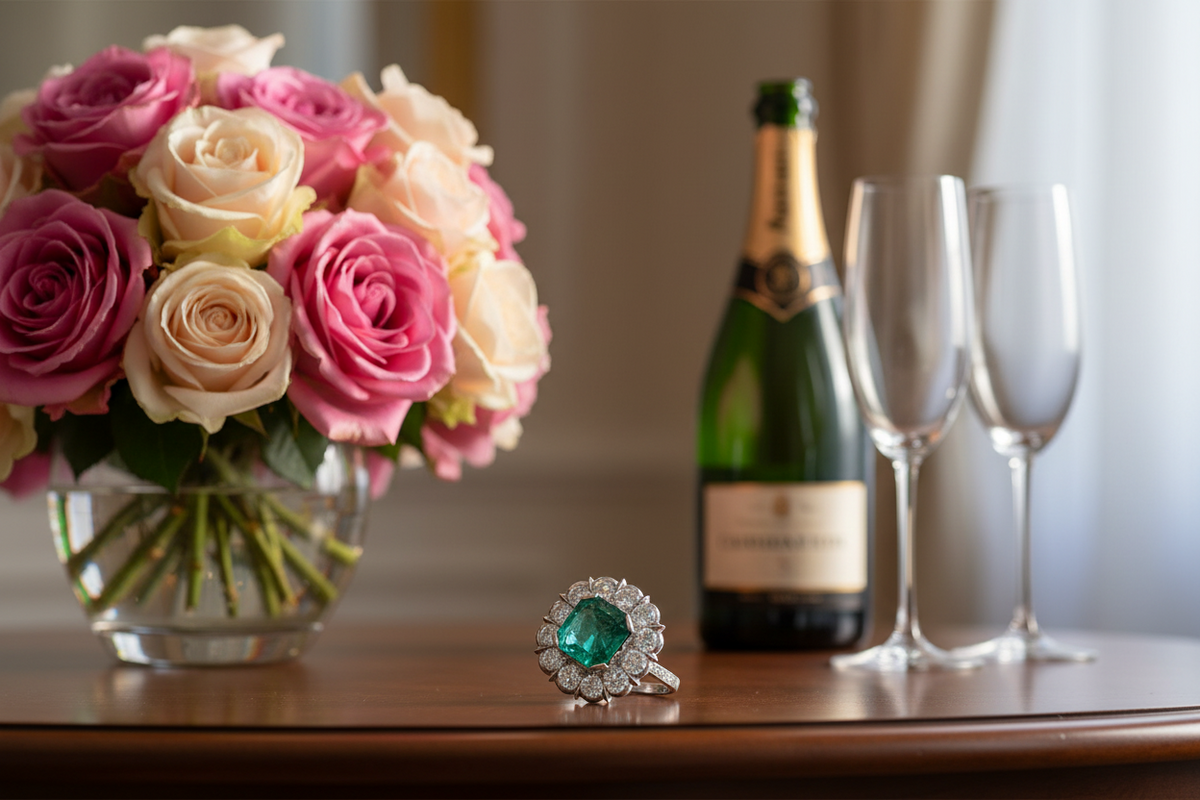 Anello Green Chic