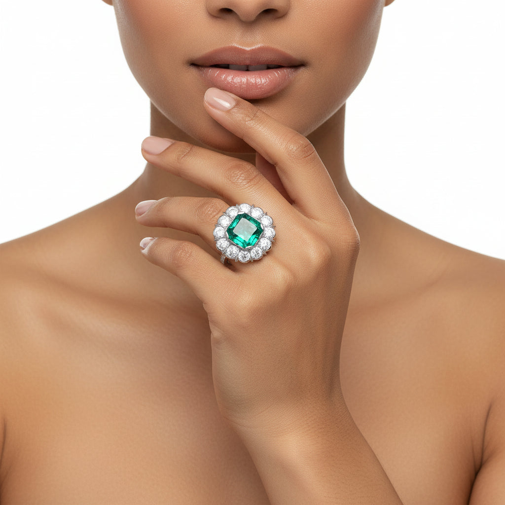 Anello Green Chic