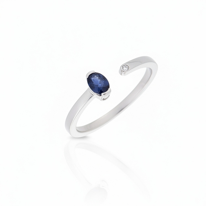 Anello  Hope Blue Oval
