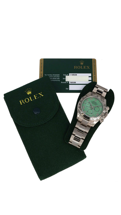 Daytona Oro Bianco 116509 Crisoprasio
