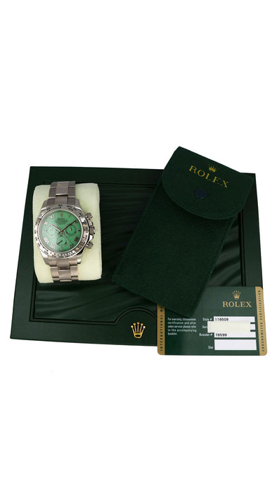 Daytona Oro Bianco 116509 Crisoprasio