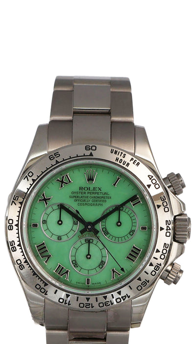 Daytona Oro Bianco 116509 Crisoprasio
