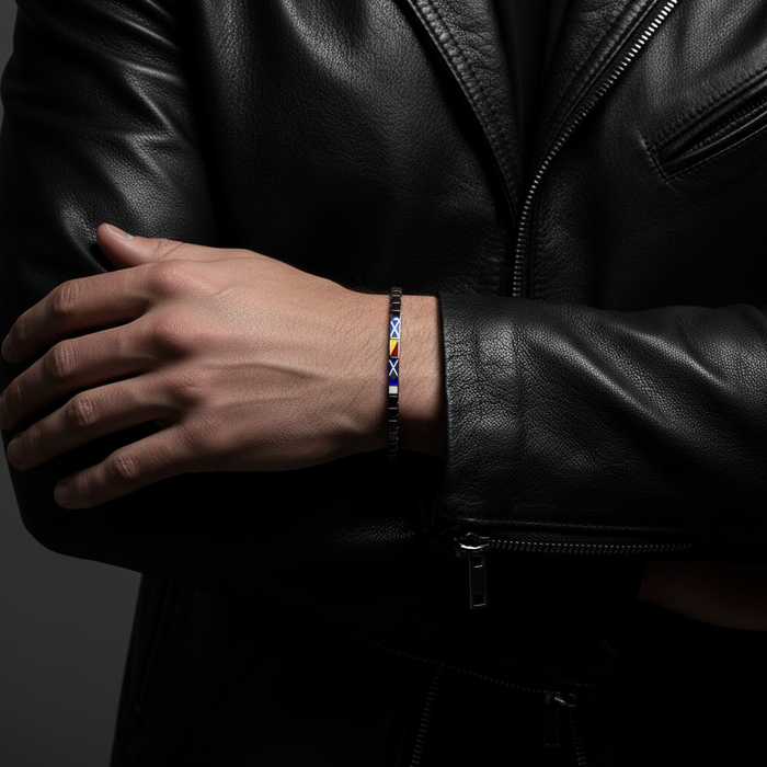 Bracciale Bandierine Black