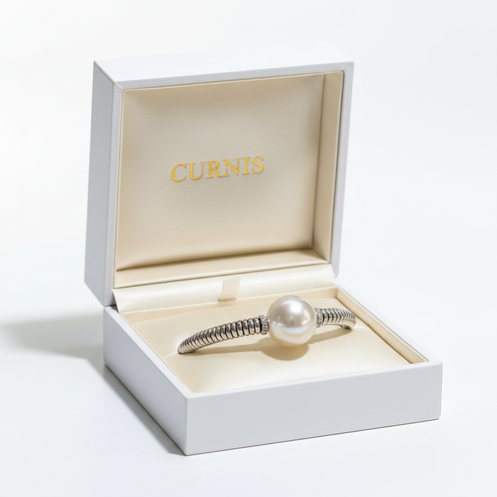 Bracciale Elastesse Perla White