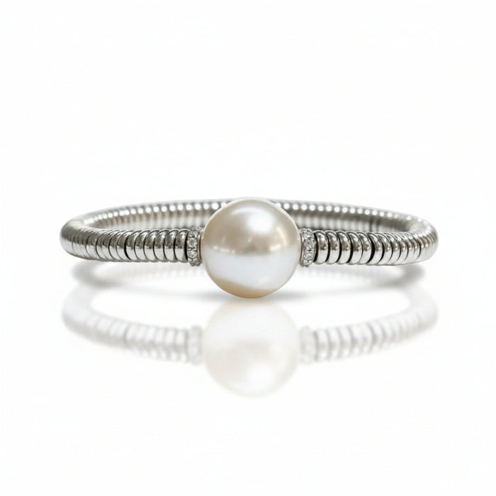 Bracciale Elastesse Perla White