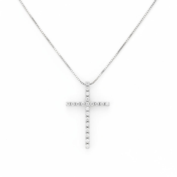 Ciondolo Croce Diamants
