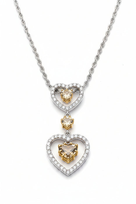 Ciondolo Double Heart