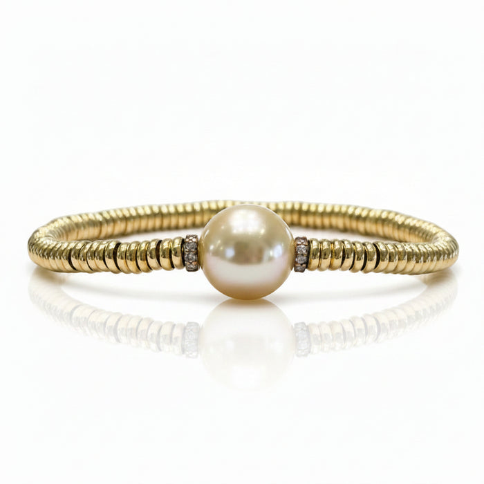 Bracciale Elastesse Perla Gold