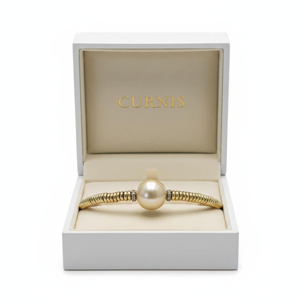 Bracciale Elastesse Perla Gold