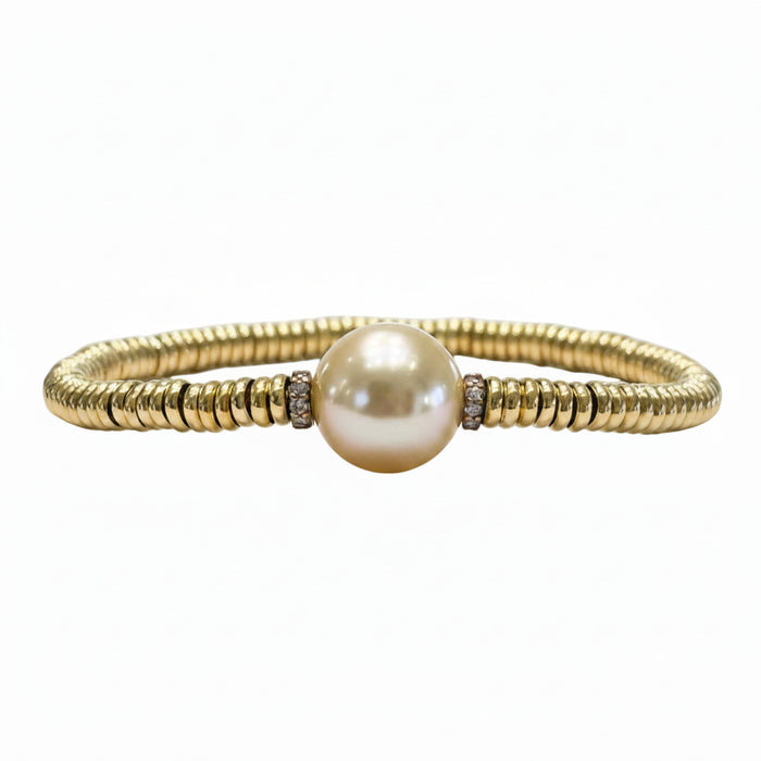 Bracciale Elastesse Perla Gold